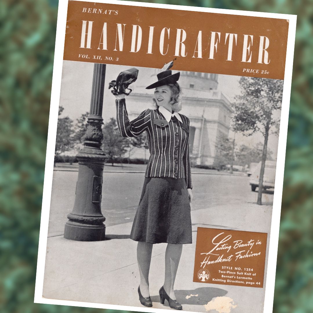 1940's Handicrafter Knits Booklet - PDF Download - Vol. 7, No. 3