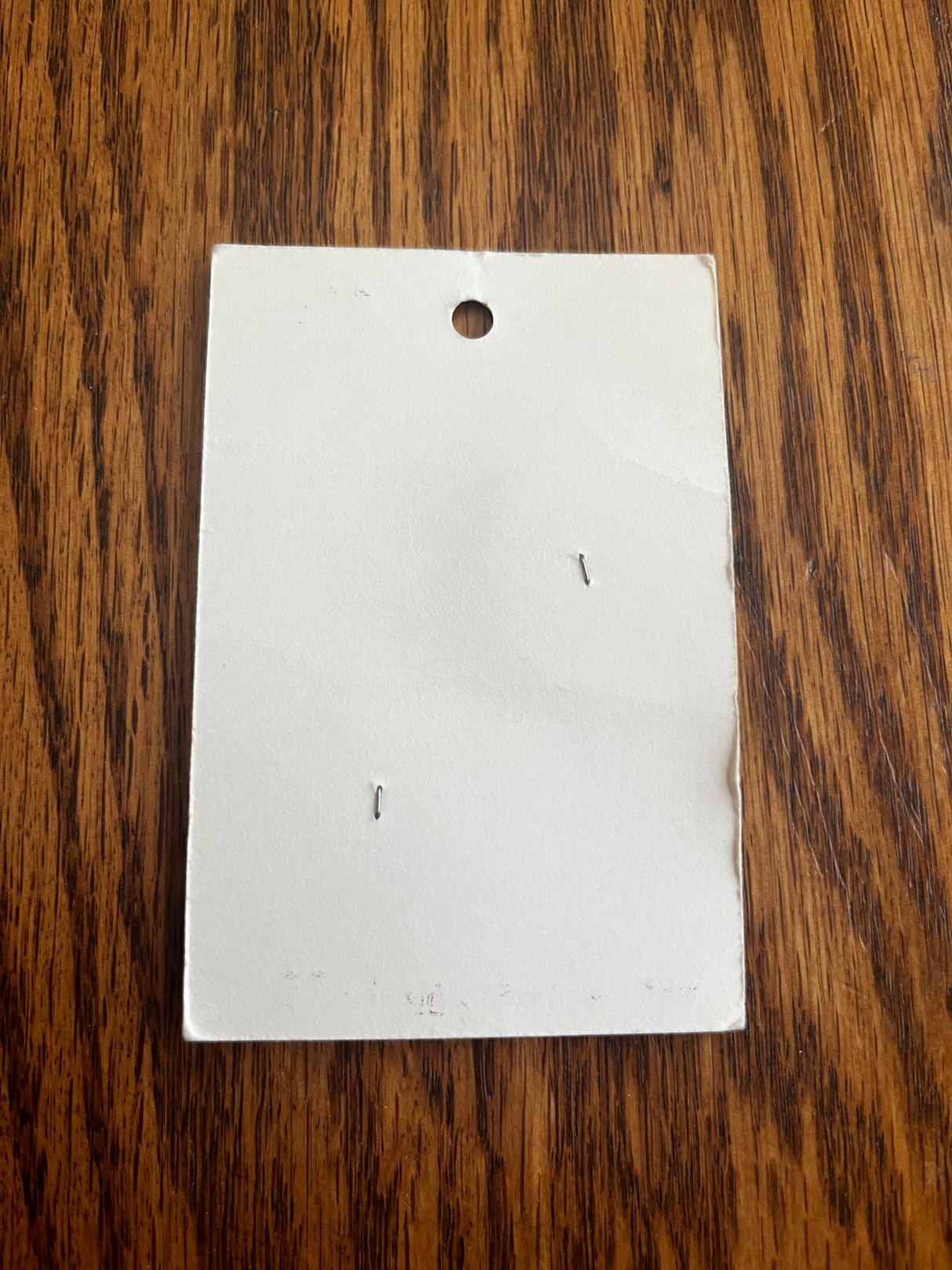 1970’s Lansing Light Blue Carved Plastic Buttons - Set of 2 - 1 1/8” - on card