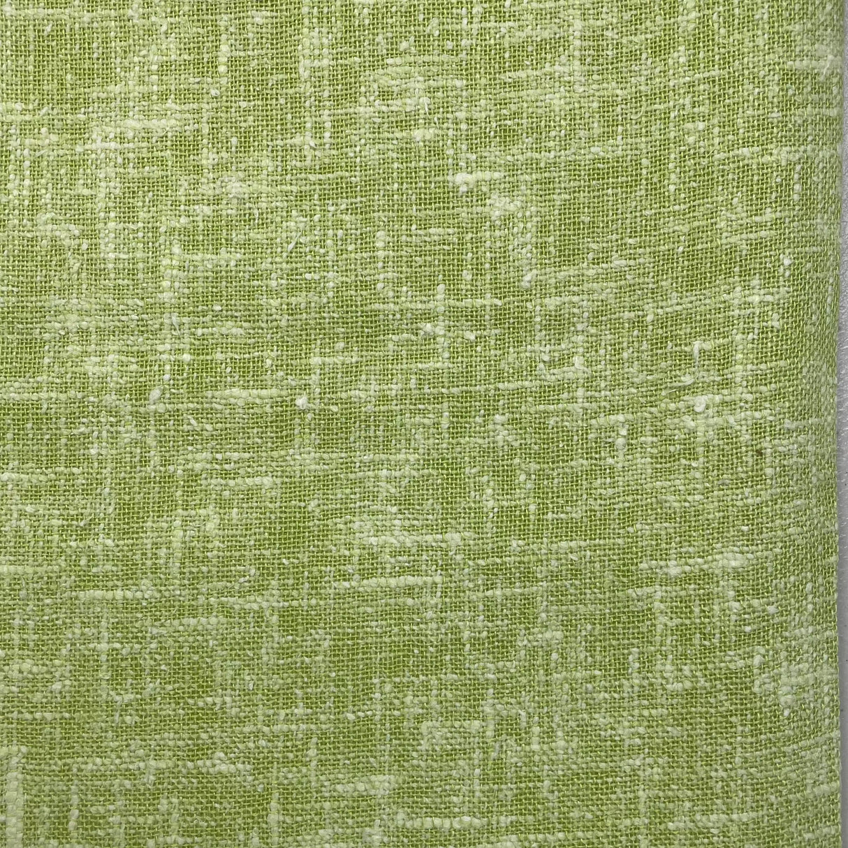 1970’s Mint Green with White Accents Bonded Fabric - BTY (S26)