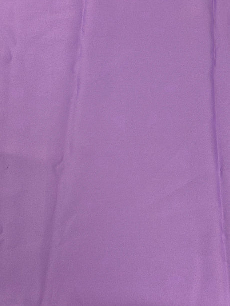 1970's Light Purple Rayon blend Fabric - (P244)