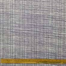 1970’s Purple and White Stripe Fabric - BTY