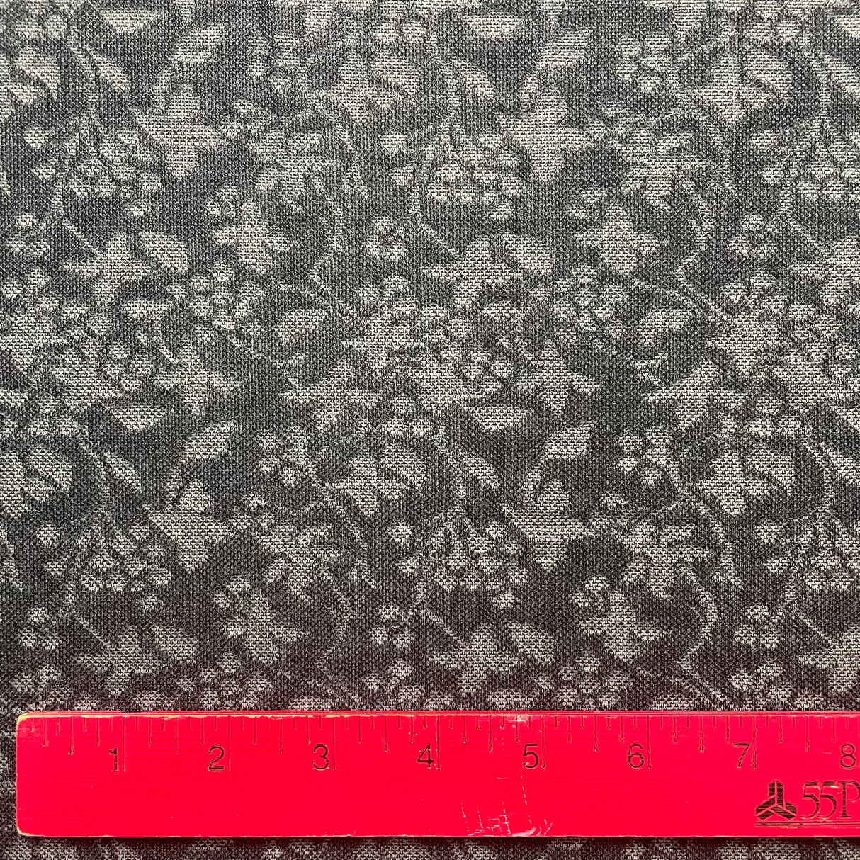 1970’s Black Polyester Lace Fabric - BTY (G10)