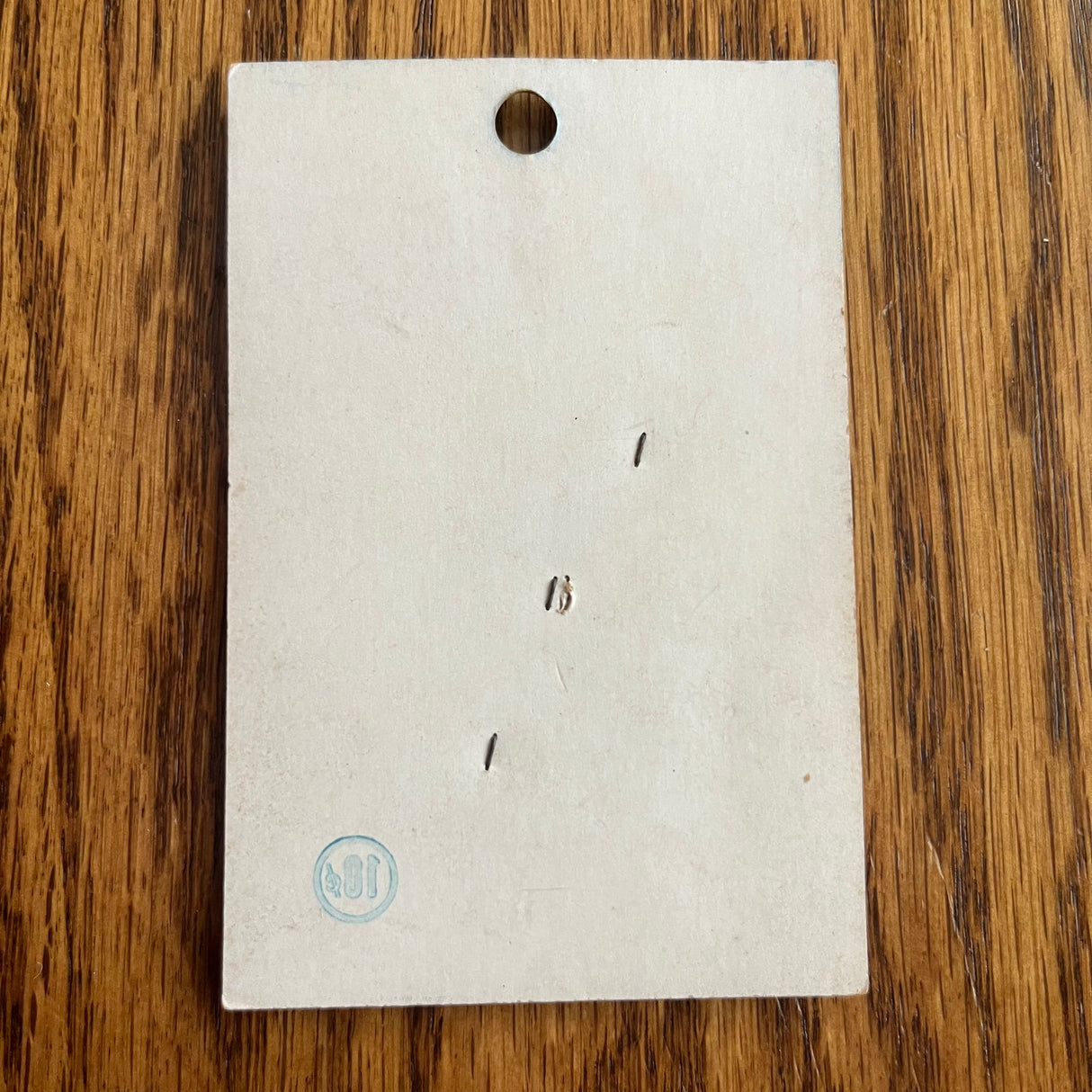 1950’s Lucky Day Pearl Buttons - White - Set of 3 - 9/16" - on card