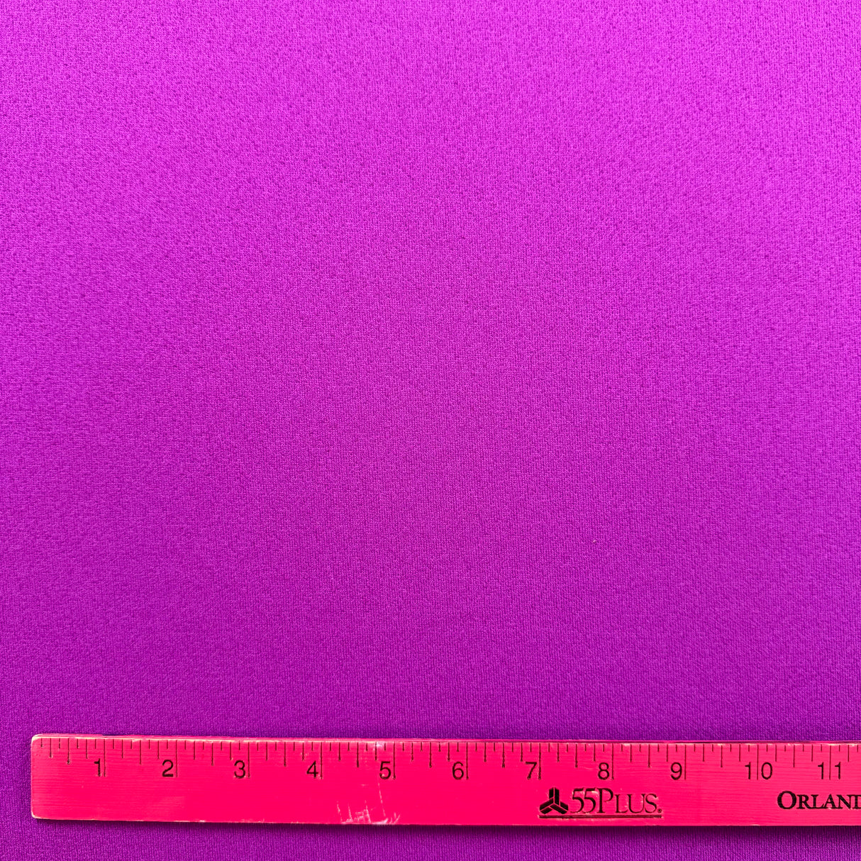 1970’s Bright Purple Solid Fabric- Polyester Double Knit - BTY (K8)