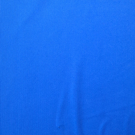 1970's Royal Blue Polyester Fabric by Texfi Counterknits (D4) - BTY