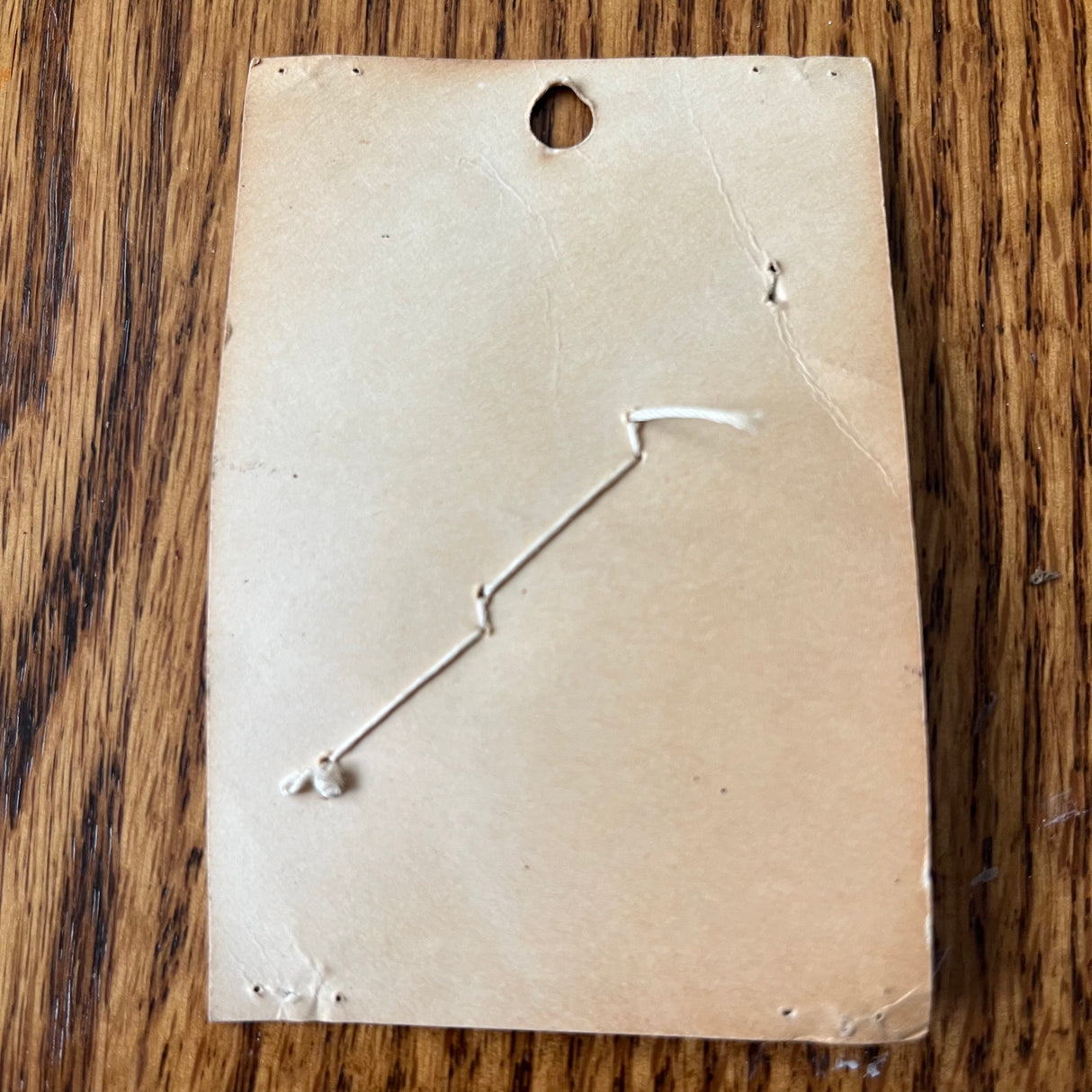 1950’s Lucky Day Yellow Plastic Buttons - Clear - Set of 3 - 3/4" - on card