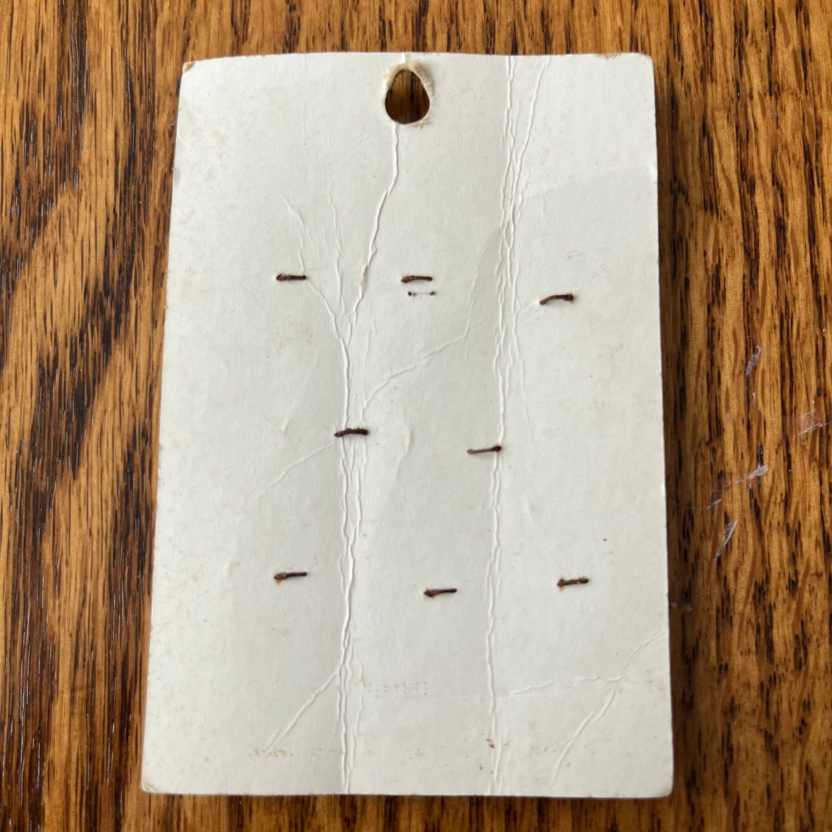 1970’s Le Chic Plastic Buttons - Frosted Dark Blue - Set of 8 - Size 24 - 5/8" - on card