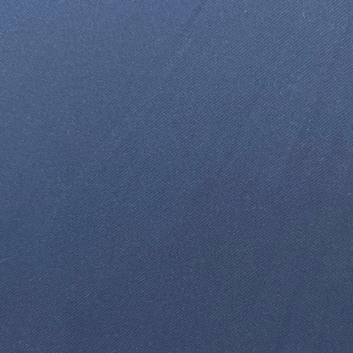 1970's Dark Navy Polyester Double Knit Fabric (E5) - BTY