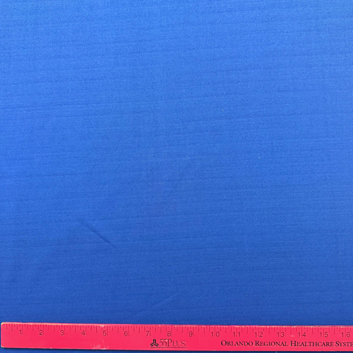 1970's Sapphire Blue Texturized Polyester Fabric by Cohama (E7)- BTY