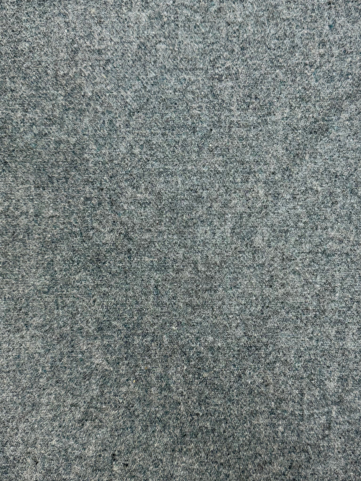 1970’s Blue/Grey Wool-like Fabric - Polyester - BTY (H18)