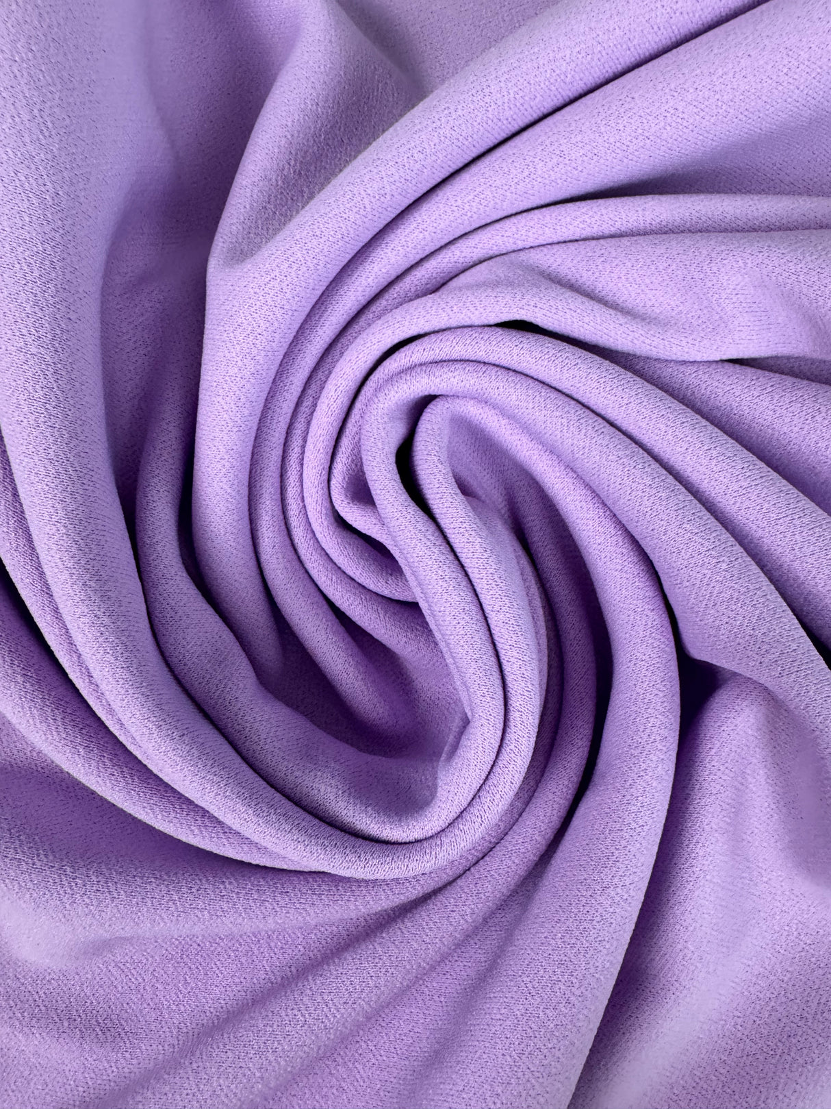 1970’s Lavender Purple Double Knit Fabric - Polyester - BTY (H19)