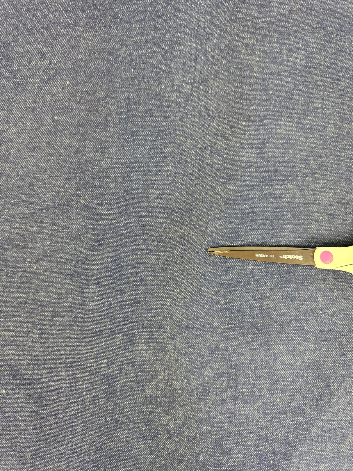 1970’s Blue Denim Fabric - Cotton - BTY (H20)