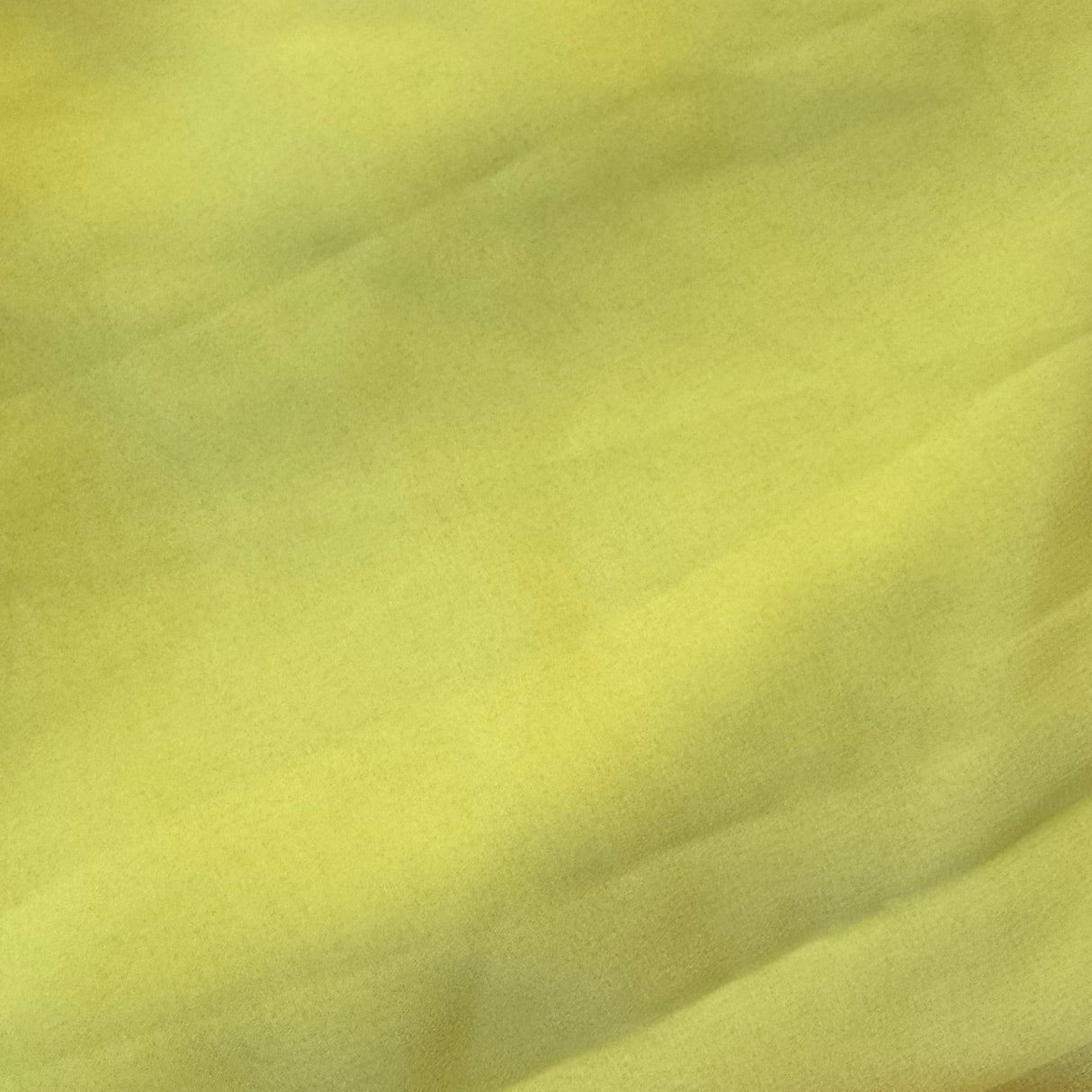 1970’s Light Yellow Sheer Organza Polyester Fabric - (P191)