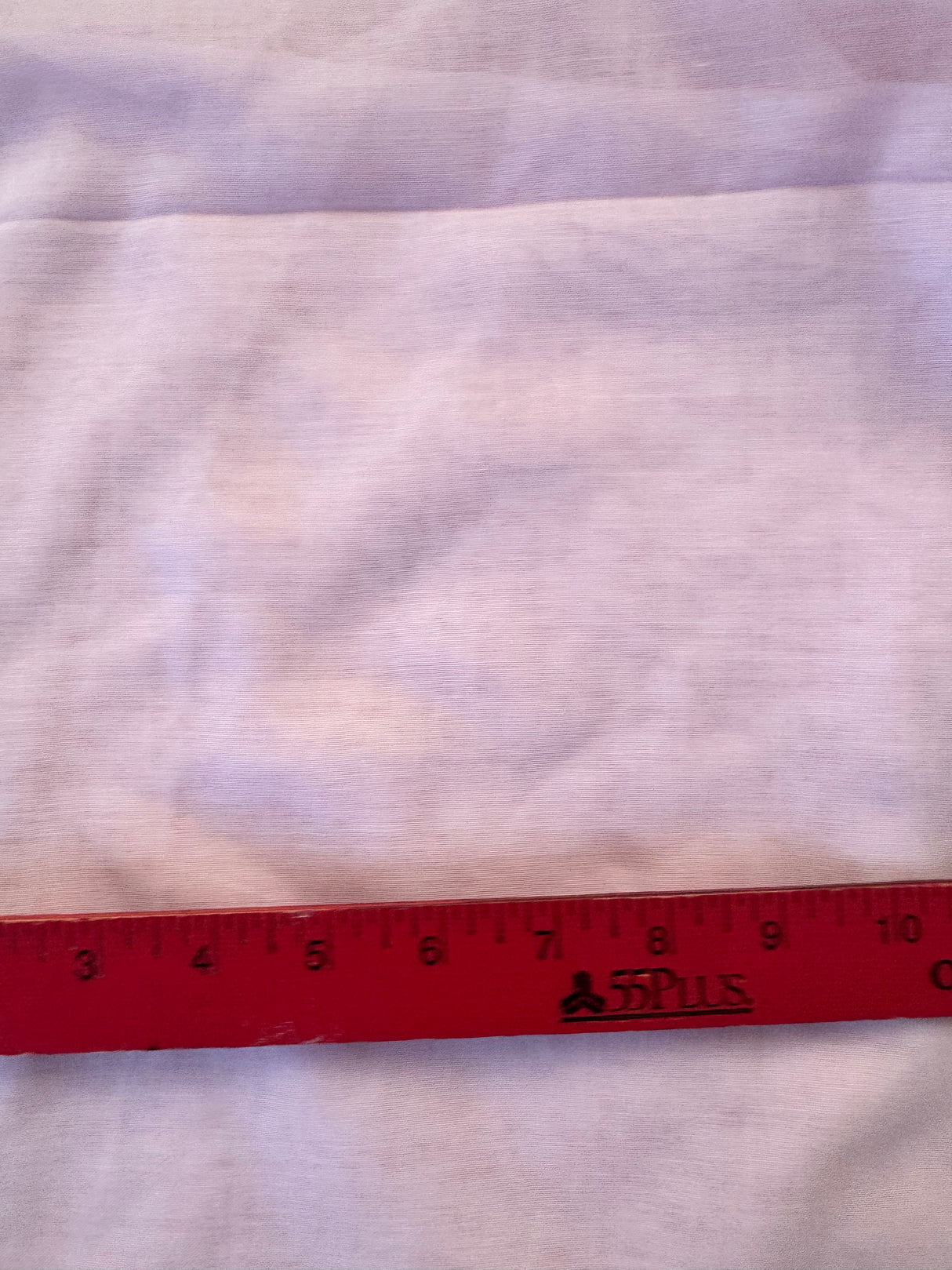 1970’s Light Pink Sheer Cotton Voile Fabric - (P192)