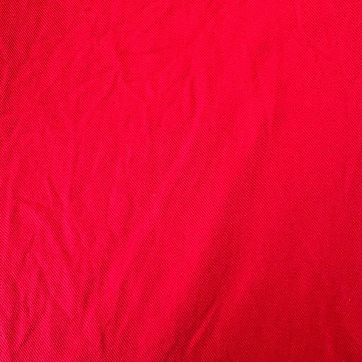 1970’s Red Textured Wool Blend Fabric - (P195)