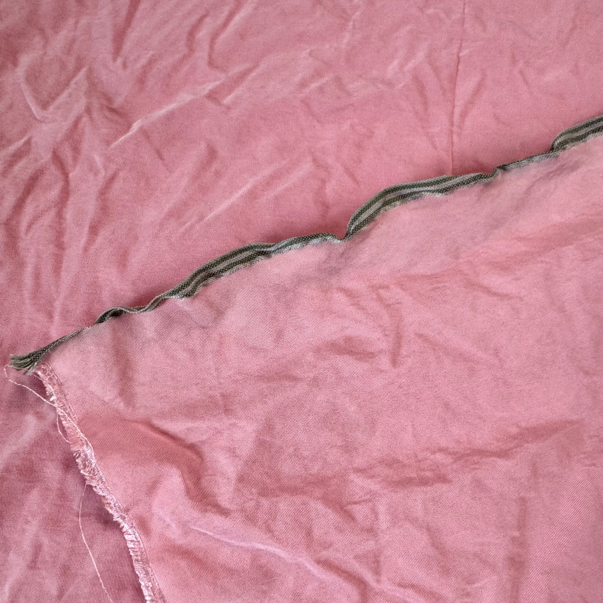 1970’s Blush Pink Polyester Fabric - (P198)