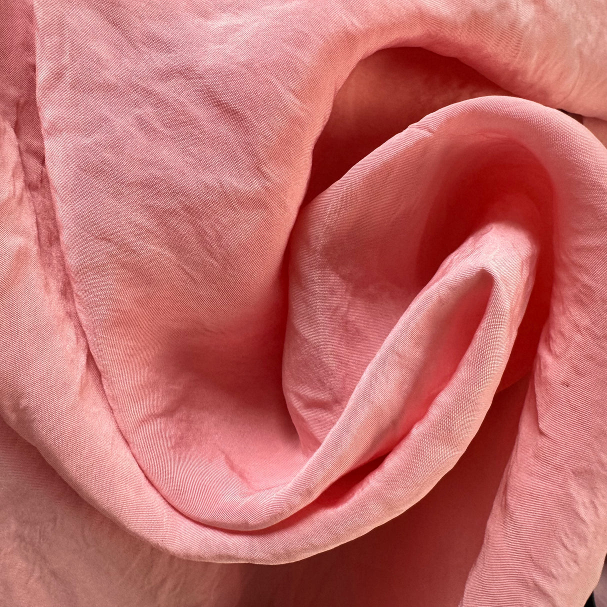 1970’s Blush Pink Polyester Fabric - (P198)