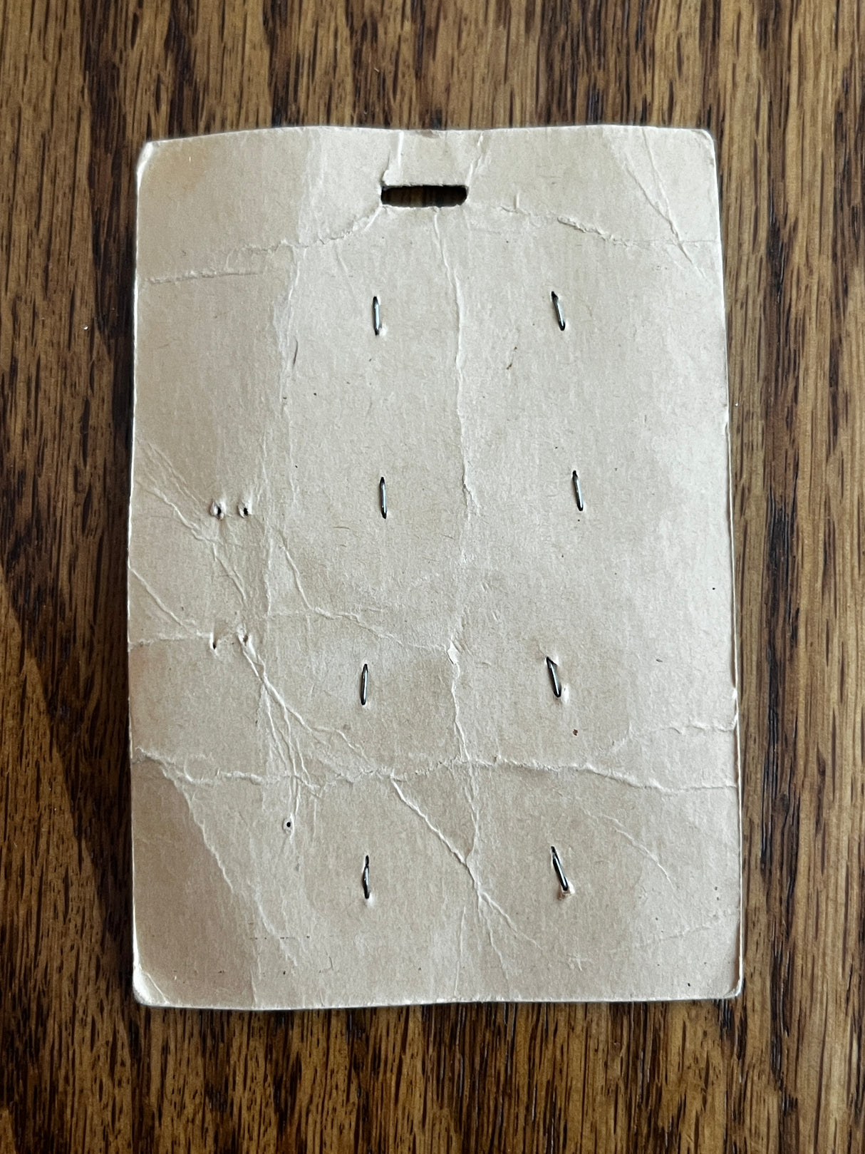 1940’s Ultra Kraft Off White Plastic Buttons - Set of 8 - 3/4" - on card