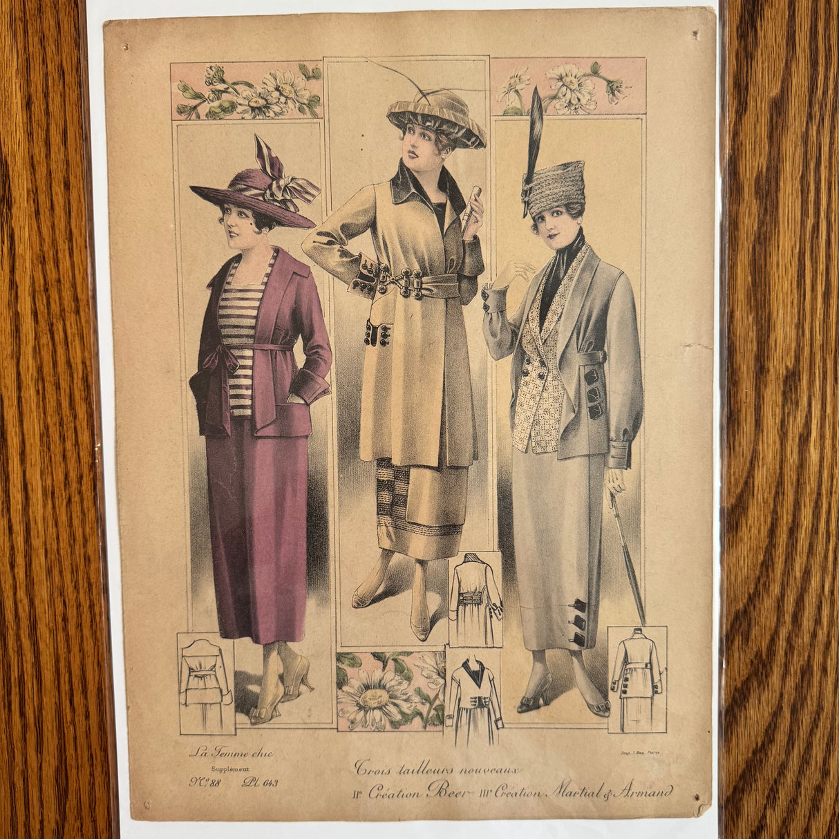 1910's La Femme Chic Fashion Plates - Single