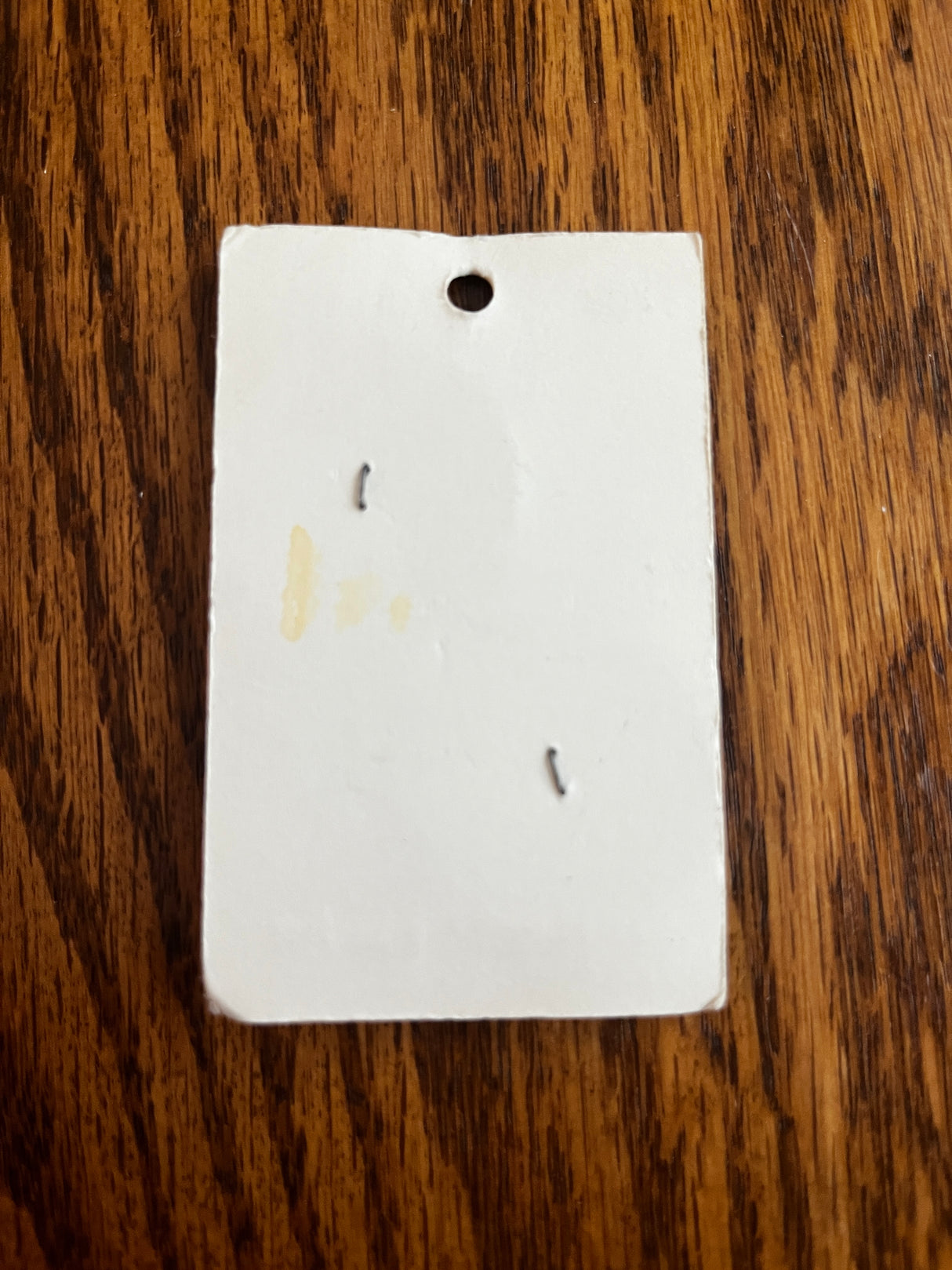 1980’s La Petite Cornflower Blue Carved Plastic Buttons - Set of 2 - 1 5/16" - on card