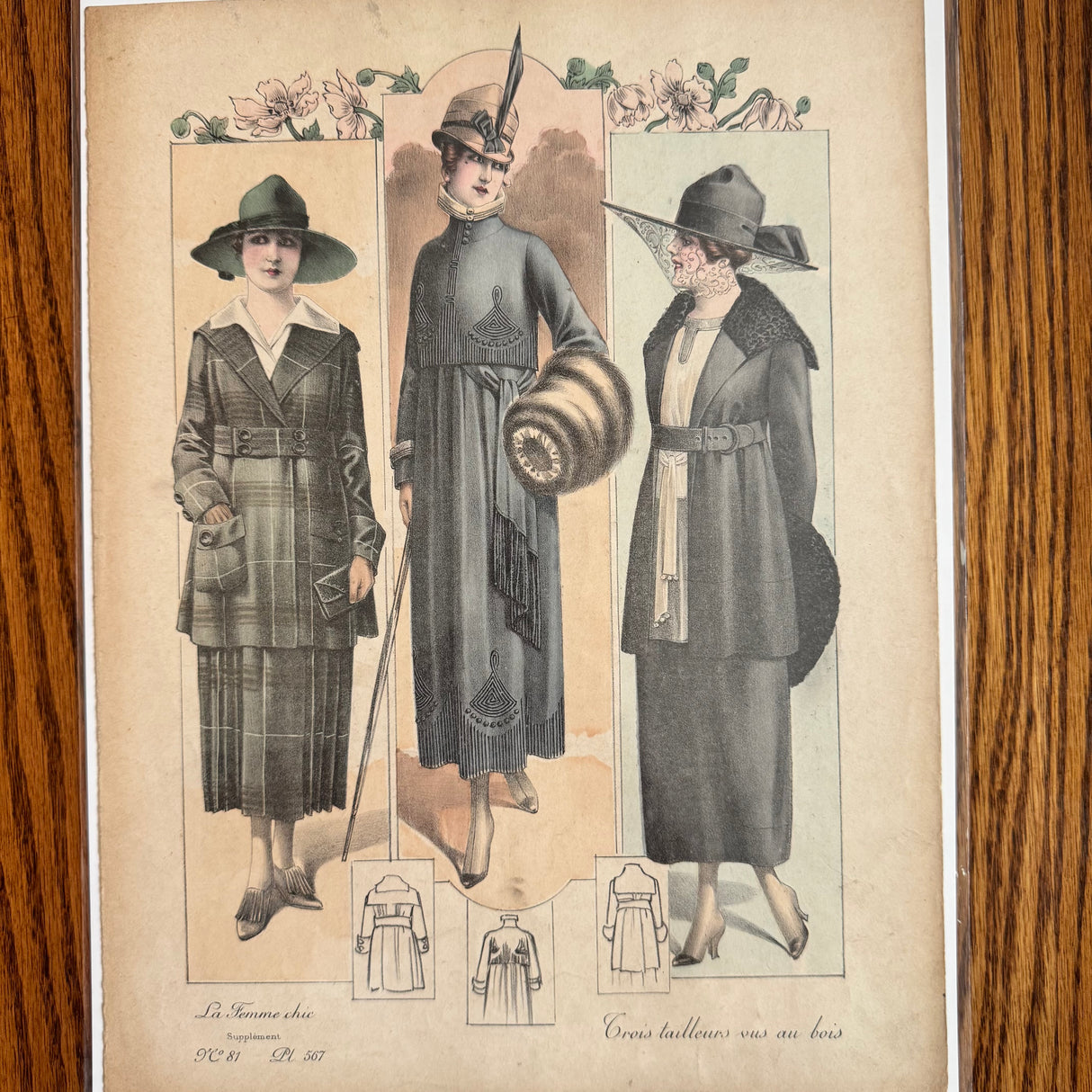 1910's La Femme Chic Fashion Plates - Single