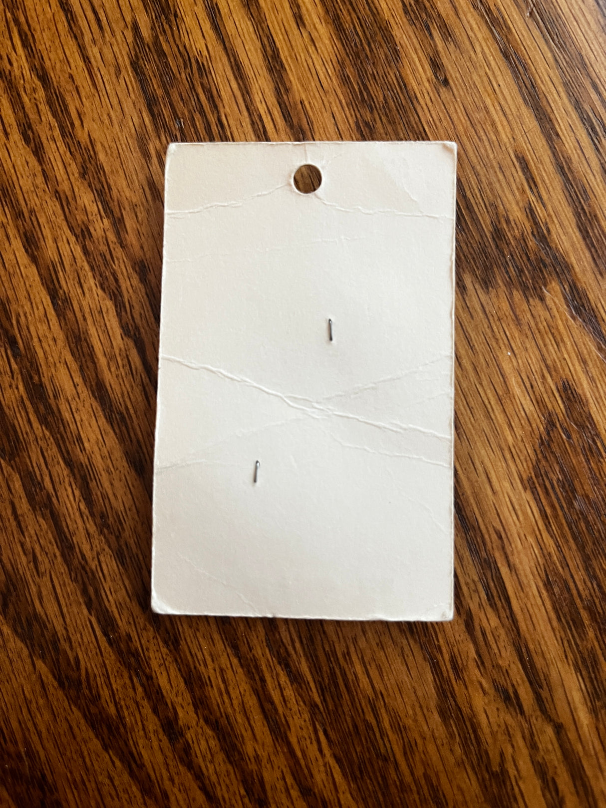 1980’s La Petite Purple Carved Plastic Buttons - Set of 2 - 1" - on card