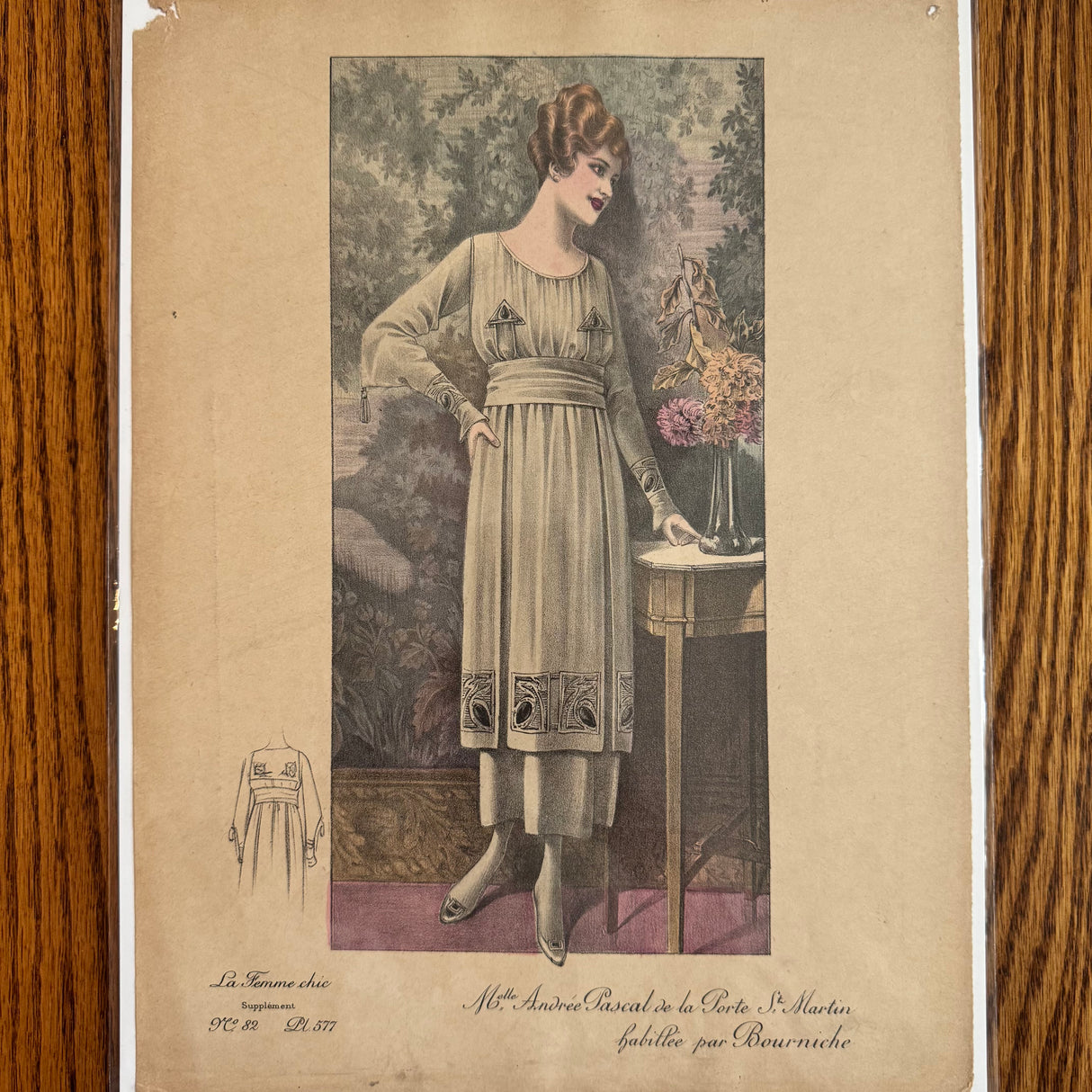 1910's La Femme Chic Fashion Plates - Single