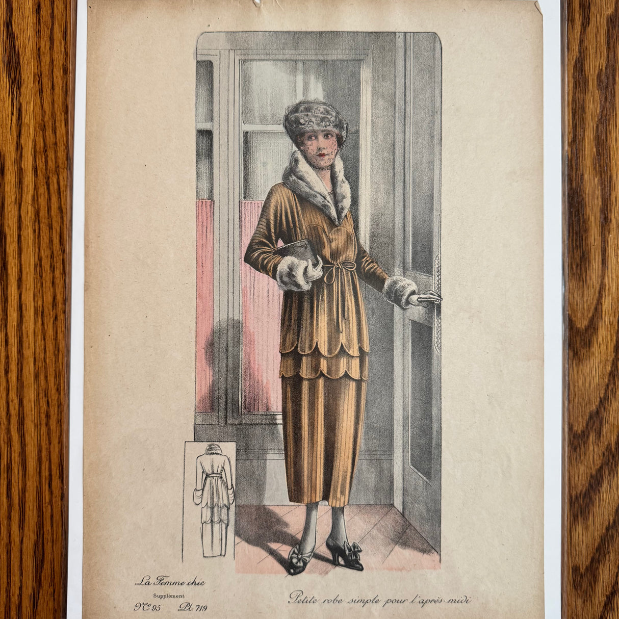 1910's La Femme Chic Fashion Plates - Single