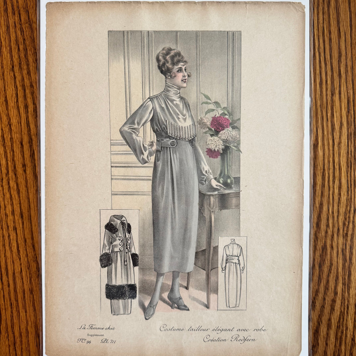 1910's La Femme Chic Fashion Plates - Single