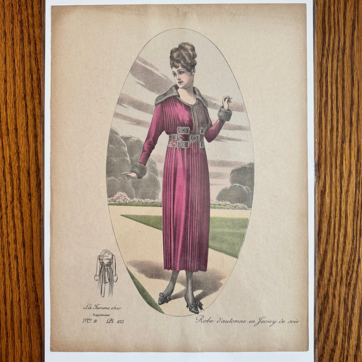 1910's La Femme Chic Fashion Plates - Single