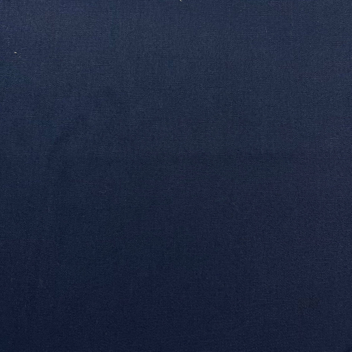 1970’s Deep Navy Blue Solid Fabric - Cotton Blend - BTY (T4)