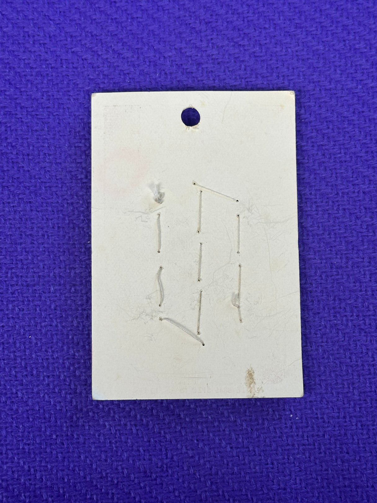 1970’s Lansing Dark Orange Pearlescent Shank Buttons - set of 10 - 3/8" -  on card