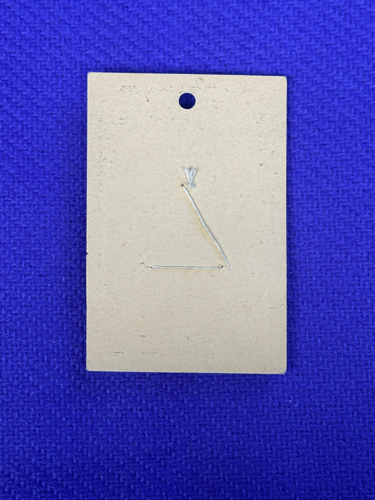 1960’s Costumakers Black Glass Shank Buttons - Set of 3 - 5/8" - on card