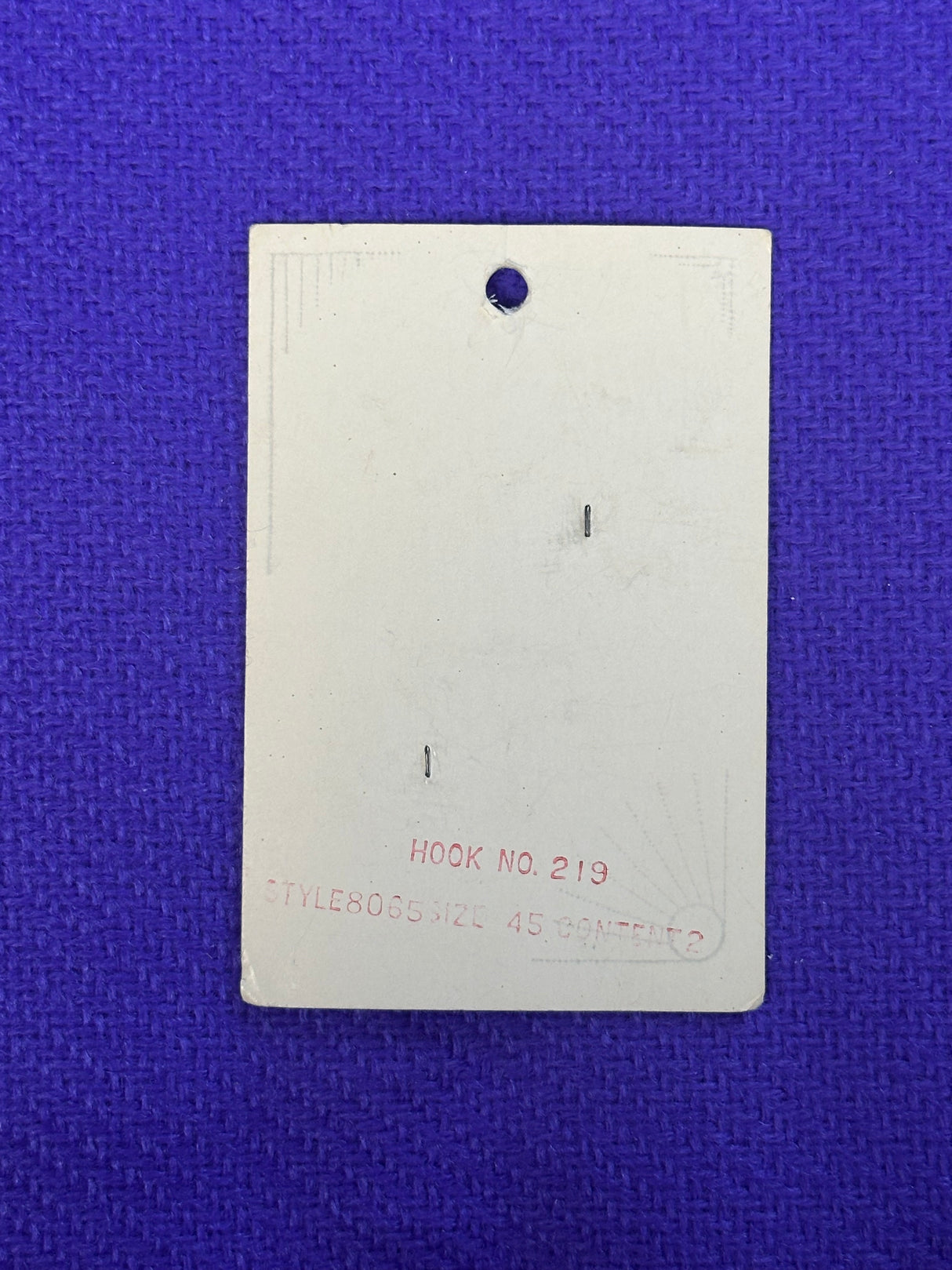 1980’s Lansing Black Mother of Pearl Buttons - set of 2 - 1" -  on card