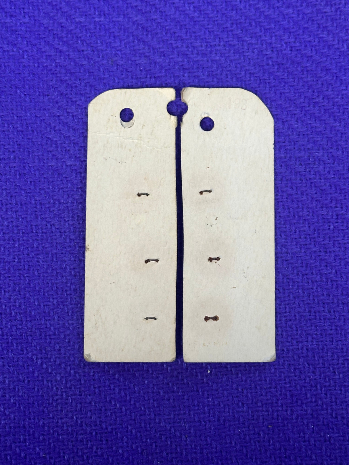 1960’s Le Chic Bright Pink Plastic Buttons - Set of 6 - 5/8" -  on card