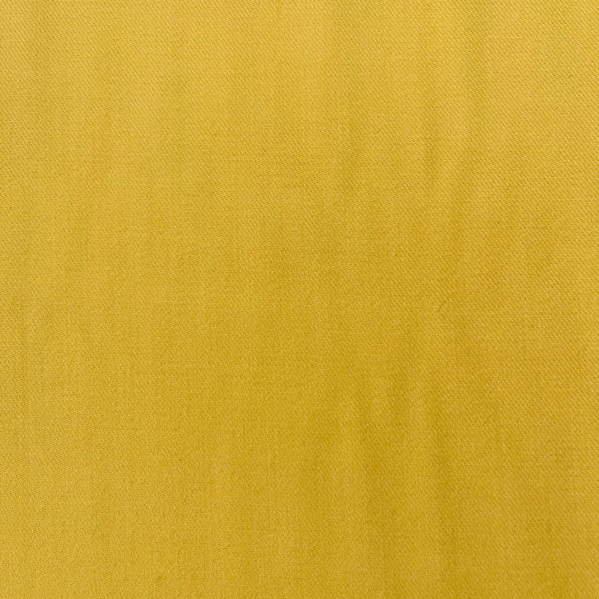 1970's Sunshine Yellow Abbey Flannel Fabric - Rayon/Acetate Blend - BTY (G2)