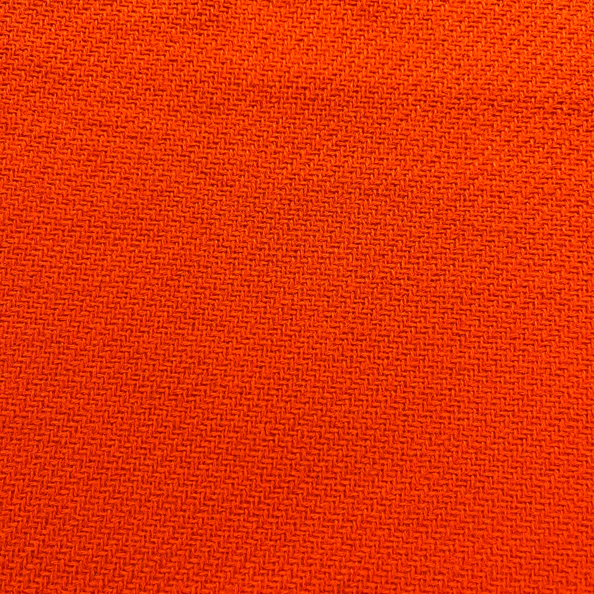 1970’s Bright Orange Acrylic Bonded Fabric - BTY (J8)