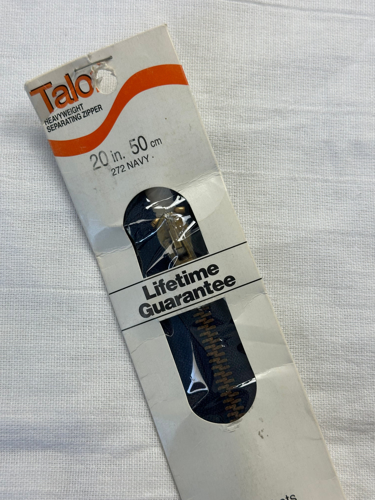 1980's Metal Heavyweight Zipper - 20-24" - Talon