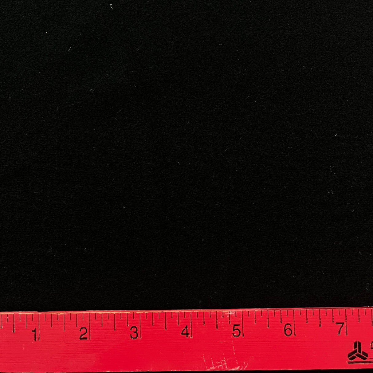 1970’s Black Velour Fabric - Nylon- BTY