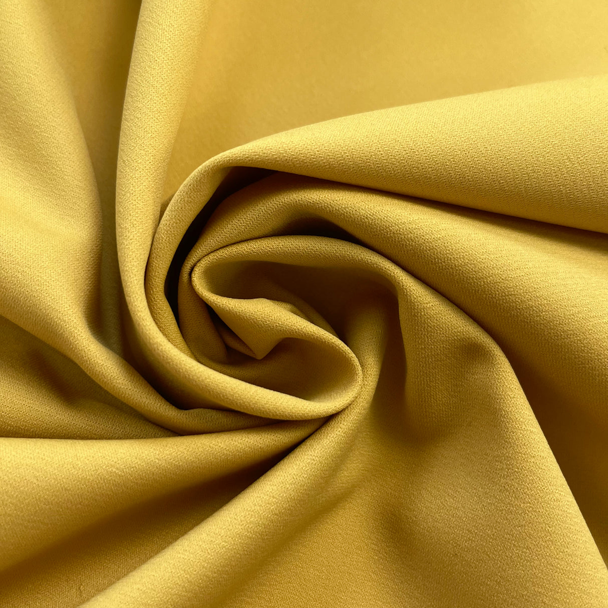 1970’s Mustard Yellow “Kawaii” Fabric - Polyester- BTY (Y6)