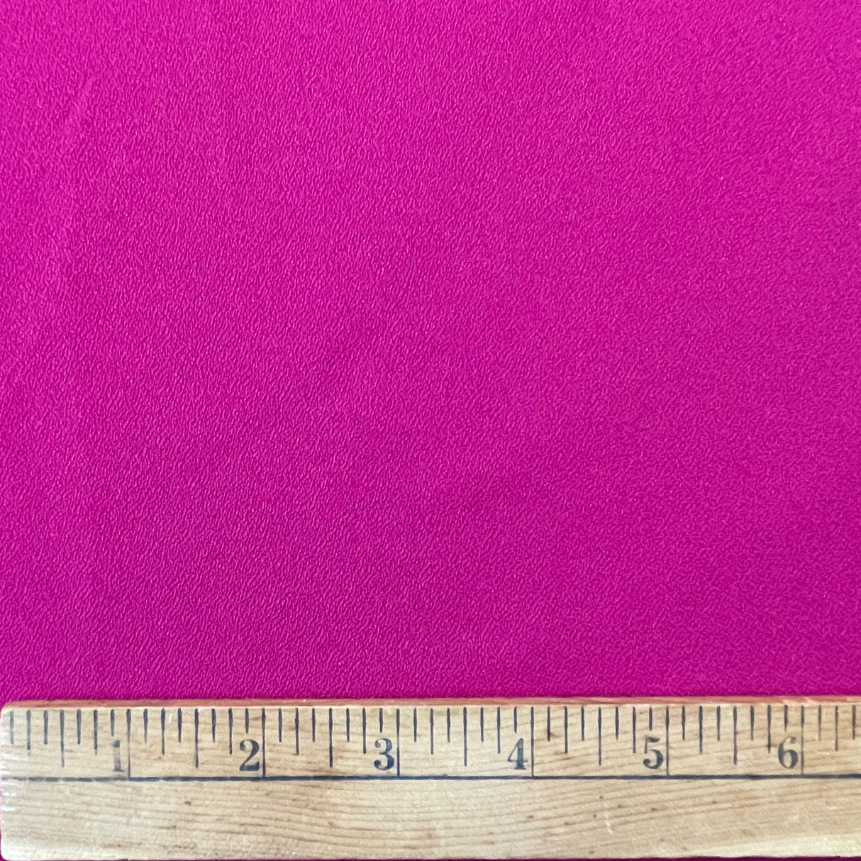 1970's Fuschia Polyester Crepe Z1 - BTY
