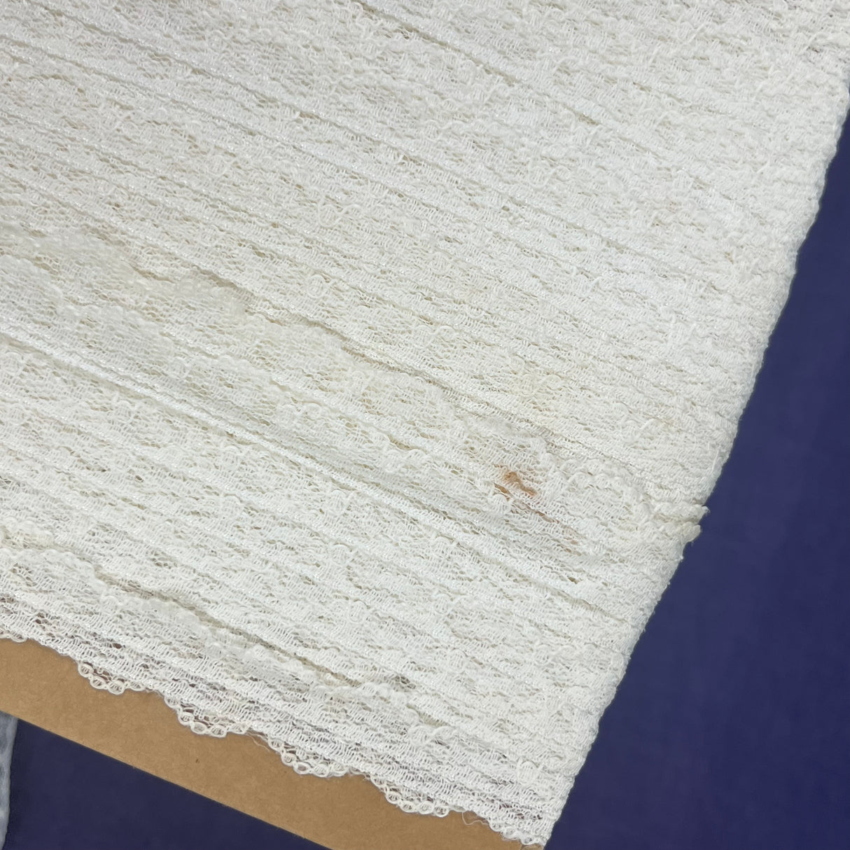 1970’s Scallop Floral Edge Lace - Nylon - BTY - (TR1)