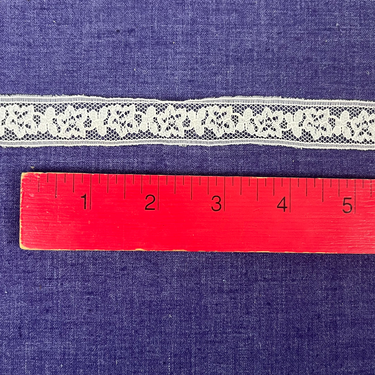 1970’s Floral Hem Tape/Lace - Nylon - Multiple colors available - BTY