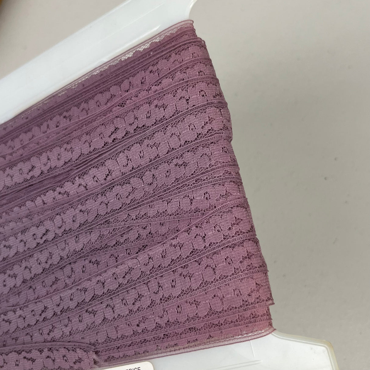 1970’s Floral Hem Tape/Lace - Nylon - Multiple colors available - BTY