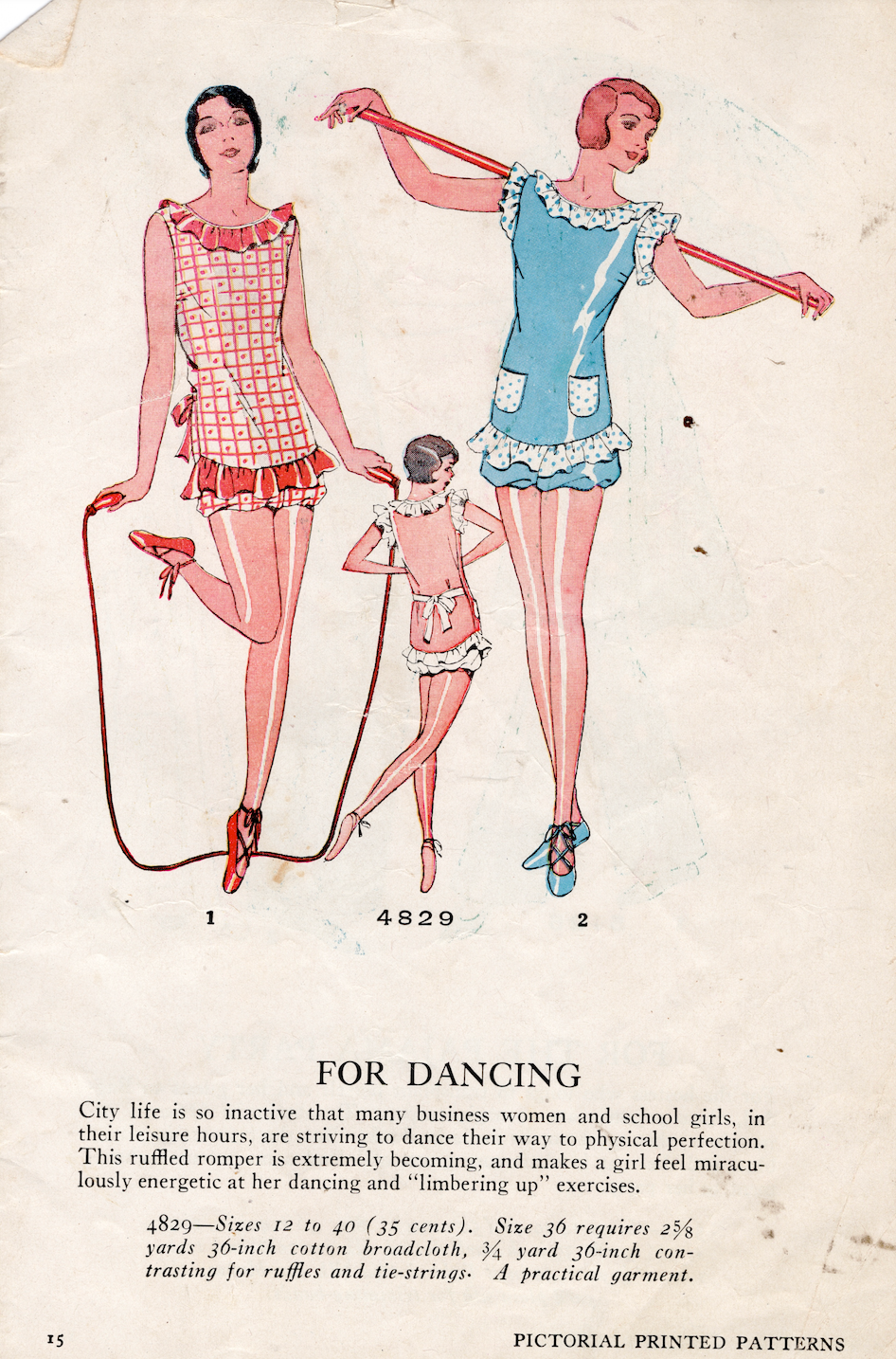 E-Book 1930’s Pictorial Costume Pattern Catalog - Full Color