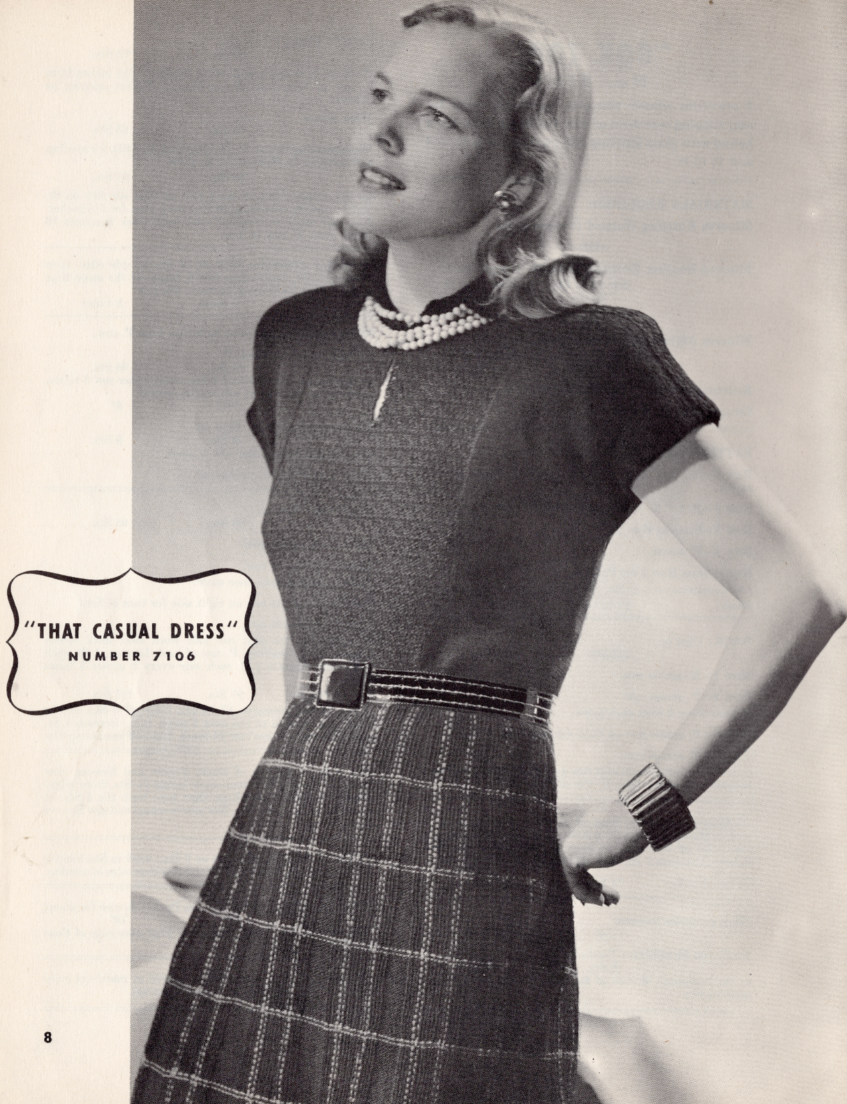 1940's Minerva Style Book Knits Booklet - PDF Download - No. 71