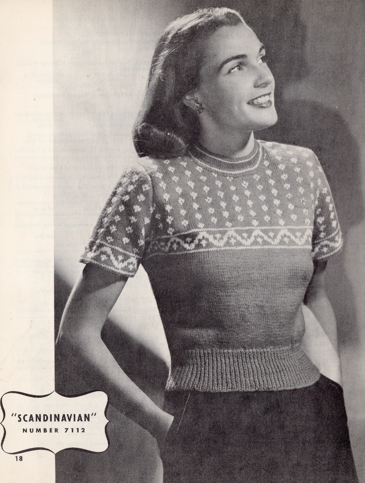 1940's Minerva Style Book Knits Booklet - PDF Download - No. 71