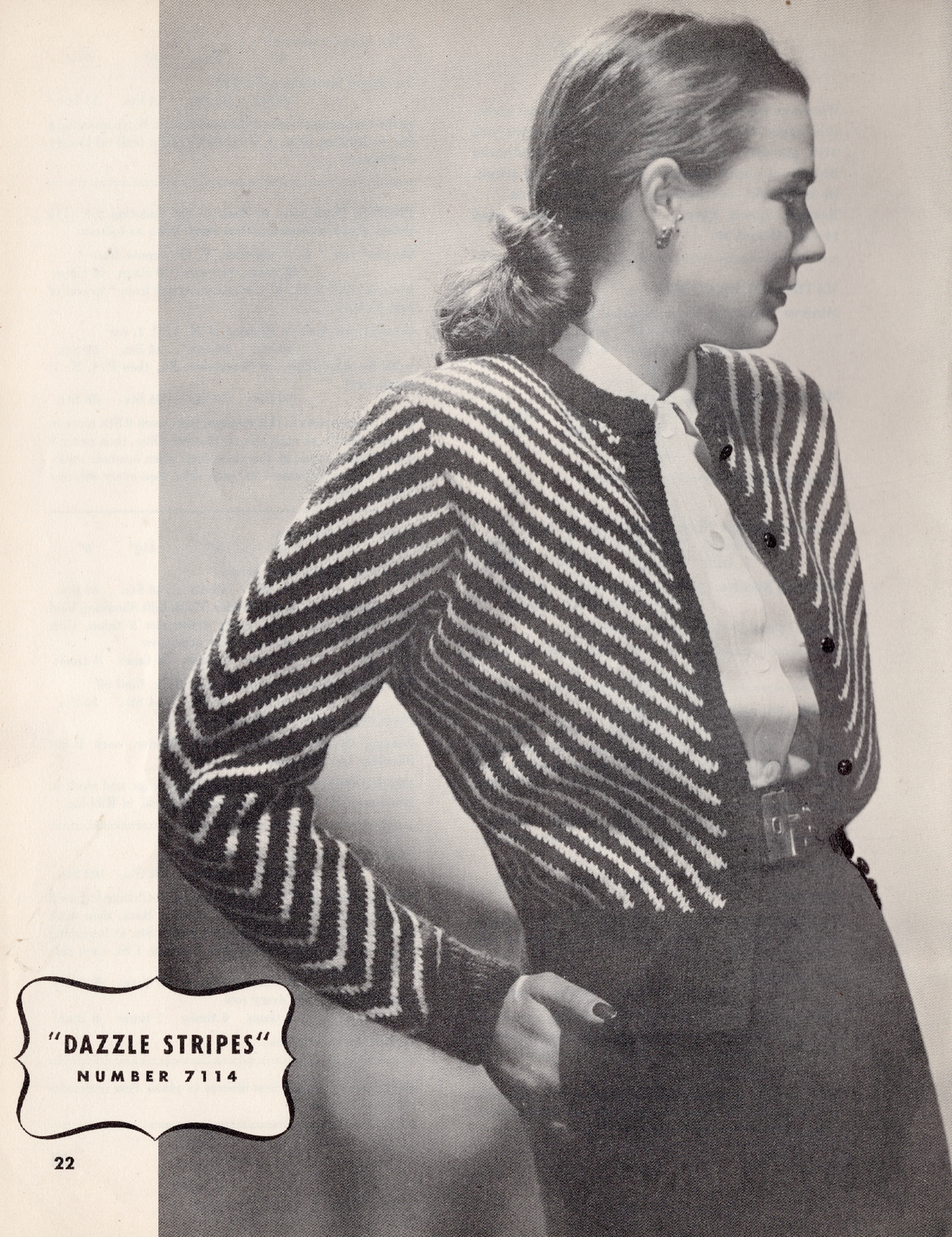 1940's Minerva Style Book Knits Booklet - PDF Download - No. 71