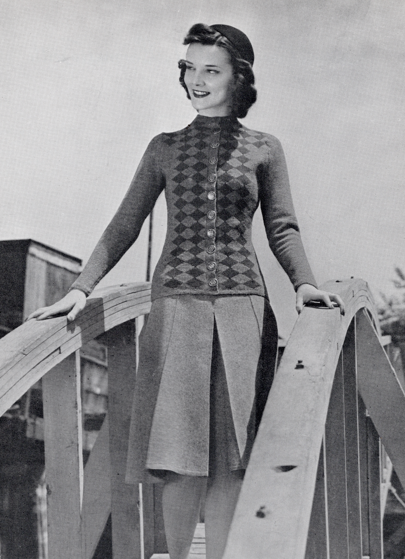 1940's Handicrafter Knits Booklet - PDF Download - Vol. 7, No. 3