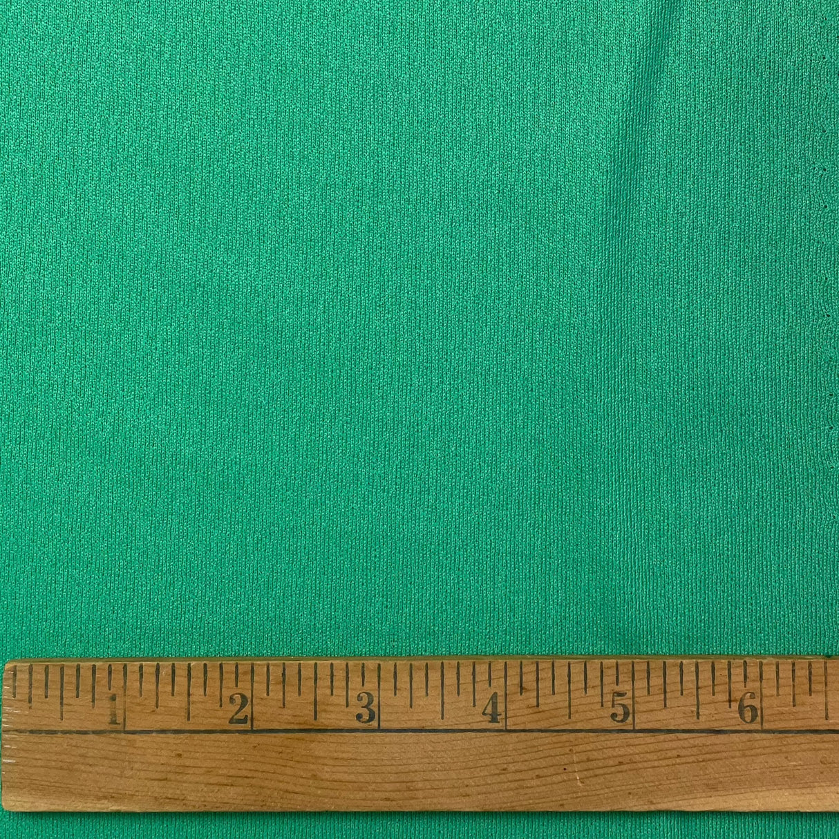 1970’s Bright Green Polyester Double Knit Fabric - Piece (P183)